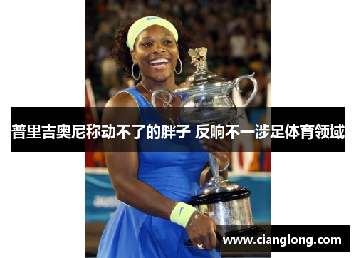 普里吉奥尼称动不了的胖子 反响不一涉足体育领域